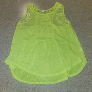 Green tank top 2X
